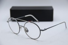 NEW THOM BROWNE TB-108-B-GRY-SLV-50 SILVER GREY AUTHENTIC FRAME EYEGLASSES 50-21