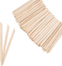 1000pcs Wooden Wax Sticks for Eyebrow Hair Removal and Crafts