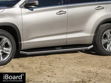 APS Polished 6" Side Step Side Bar Fit 14-19 Toyota Highlander