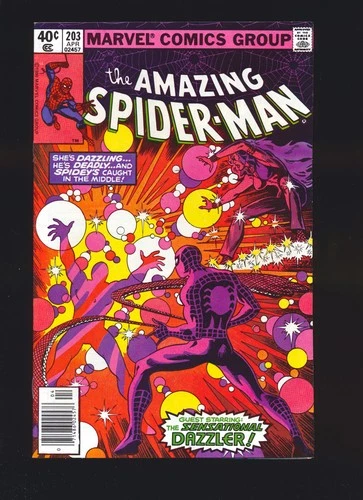 Amazing Spider-Man # 203 Newsstand NM- Cond