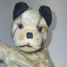Vintage 1950's Steiff Bulldog Hand Puppet