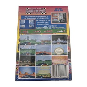 Formula One Built to Win F-1 - Box Only - NES Nintendo - Shrink - (No Game)