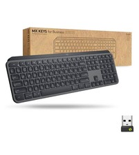 Logitech MX Keys Advanced Wireless Illuminated Keyboard for Business Graphite