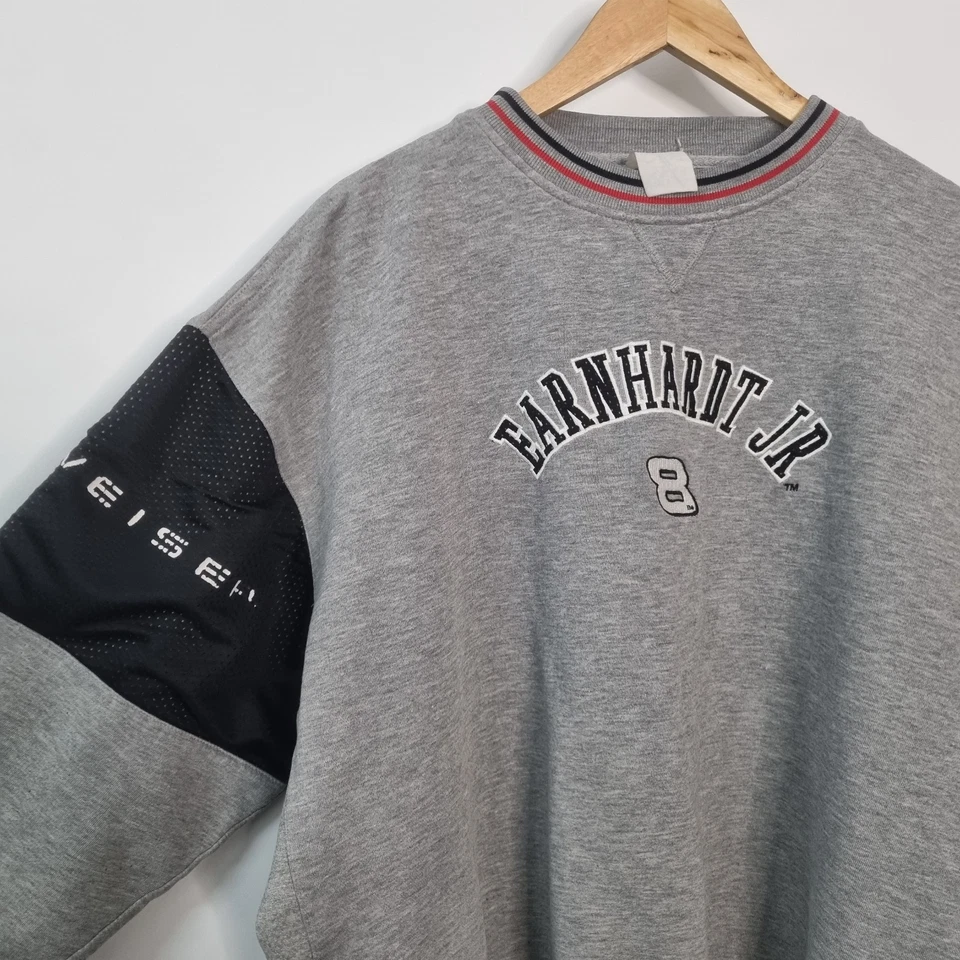 Sudadera Bordada Budweiser De Colección Y2K Chase Dale Earnhardt Jr 8 Talla Grande Foto 2 de 4