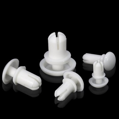 Kunststoff Befestigungsclips Spreiznieten Weiß Nylon66 Nieten R2,2.6,3,3.5,4,5,6