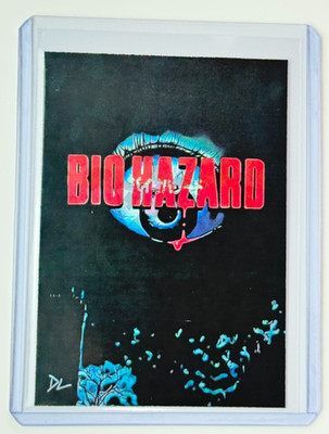 Bio Hazard Limited Edition Artist Signed ''Resident Evil'' Refractor Card 1/1