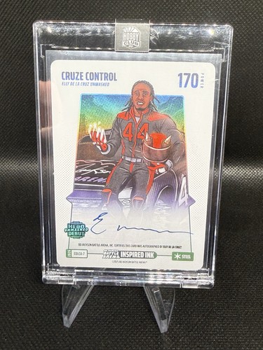 Bo Jackson Battle Arena 2026 - Ely De La Cruz “Cruze Control” OnCard Auto Steel