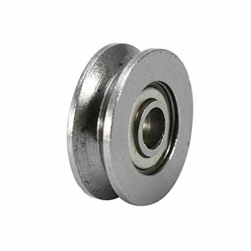 10Pcs V623ZZ Groove Guide Pulley Rail Ball Bearings For Linear Motion System E
