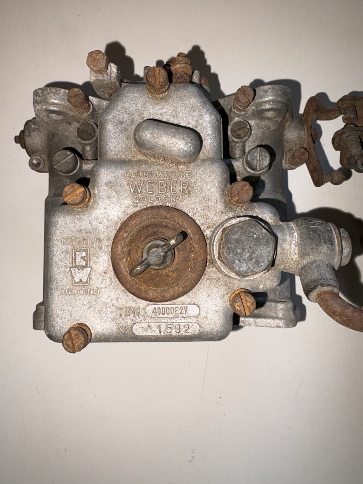 Vintage Pair Weber 40 DCOE 27 Carburetors Alfa Romeo Lotus Elan Fiat Abarth Scca
