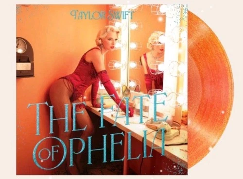 Taylor Swift - The Fate of Ophelia - Orange 7” Single Vinyl In Hand Ships Fast