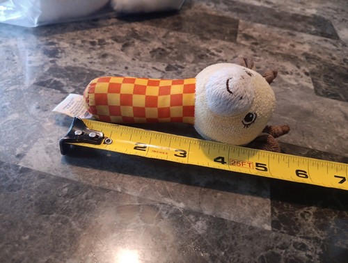 Garanimals Girafe Hand Hochet Grabber Peluche Orange Peluche Bébé Jouet 5" - Photo 5/7
