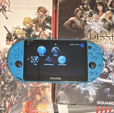 Ps Vita 2000 Blue with protector case