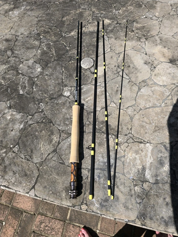 X2i 9 pies 5 peso 4 piezas caña de mosca Foto 2 de 3