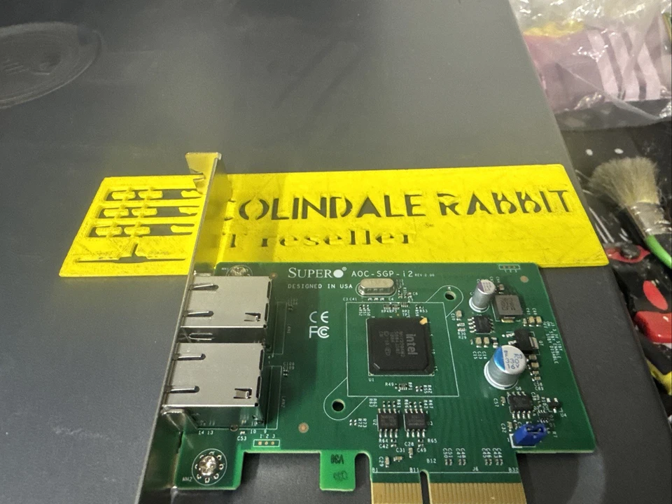 Supermicro AOC-SGP-I2 i350 AM2 Network Interface Card full height - Image 2 of 4