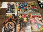 Lot Of 6 Vtg Comic Books Marvel Spider-Man Captain America Thunderbolts