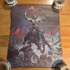 FRANK FRAZETTA Berserker FANTASY Fairfax Prints 18x23 Vintage 1979 conan