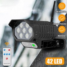 Luz LED Solar Para Exterior Con Sensor De Movimiento Jardin Patio Casa Lampara