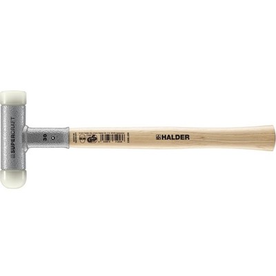 HALDER SUPERCRAFT Schonhammer Ø 30 mm rückschlagfrei mit Hickorystiel Hammer NEU