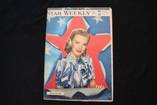 1951 JUNE 2 STAR WEEKLY MAGAZINE - JUNE HAVER COVER - E 26123 1951 JUNE 2 STAR WEEKLY MAGAZINE - JUNE HAVER COVER - E 26123