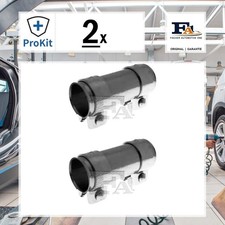 2x ORIGINAL® Fa1 Rohrverbinder, Abgasanlage für Renault CLIO IV Grandtour CLIO