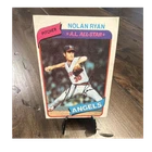 Topps 1980 Nolan Ryan #580 Los Angeles Angels A.L. All-Star Baseball Card