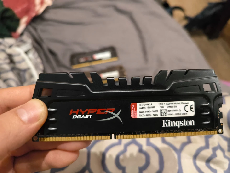 Kingstone HyperX DDR3-2400 CL11 SDRAM HX324C11T3K2/8 - Bild 4 von 4