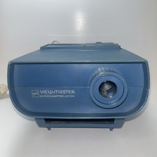 Vintage GAF View Master Model LV-1 Entertainer Projector Blue Tested Viewmaster