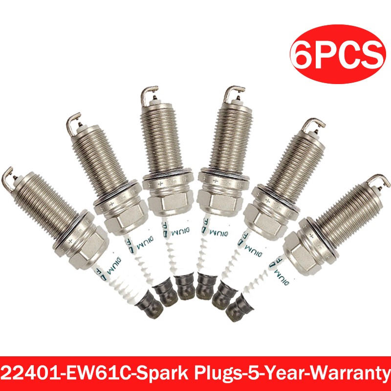 6x Spark Plugs For Nissan Infiniti Nissan 22401-EW61C FXE22HR11