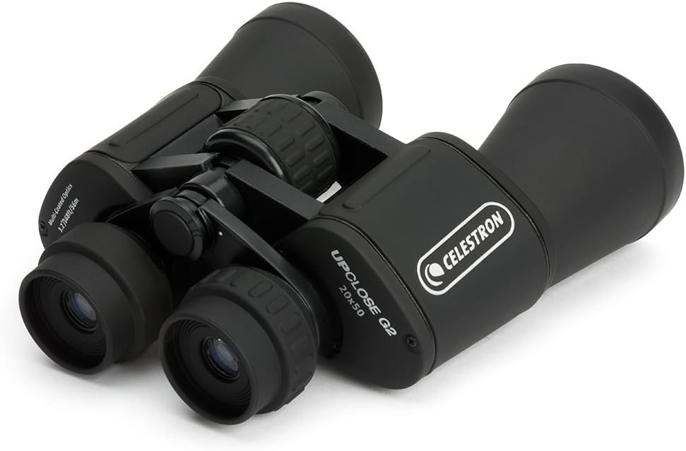 Jumelles Celestron UpClose G2 20x50 étanches avec prismes BK7 noirs