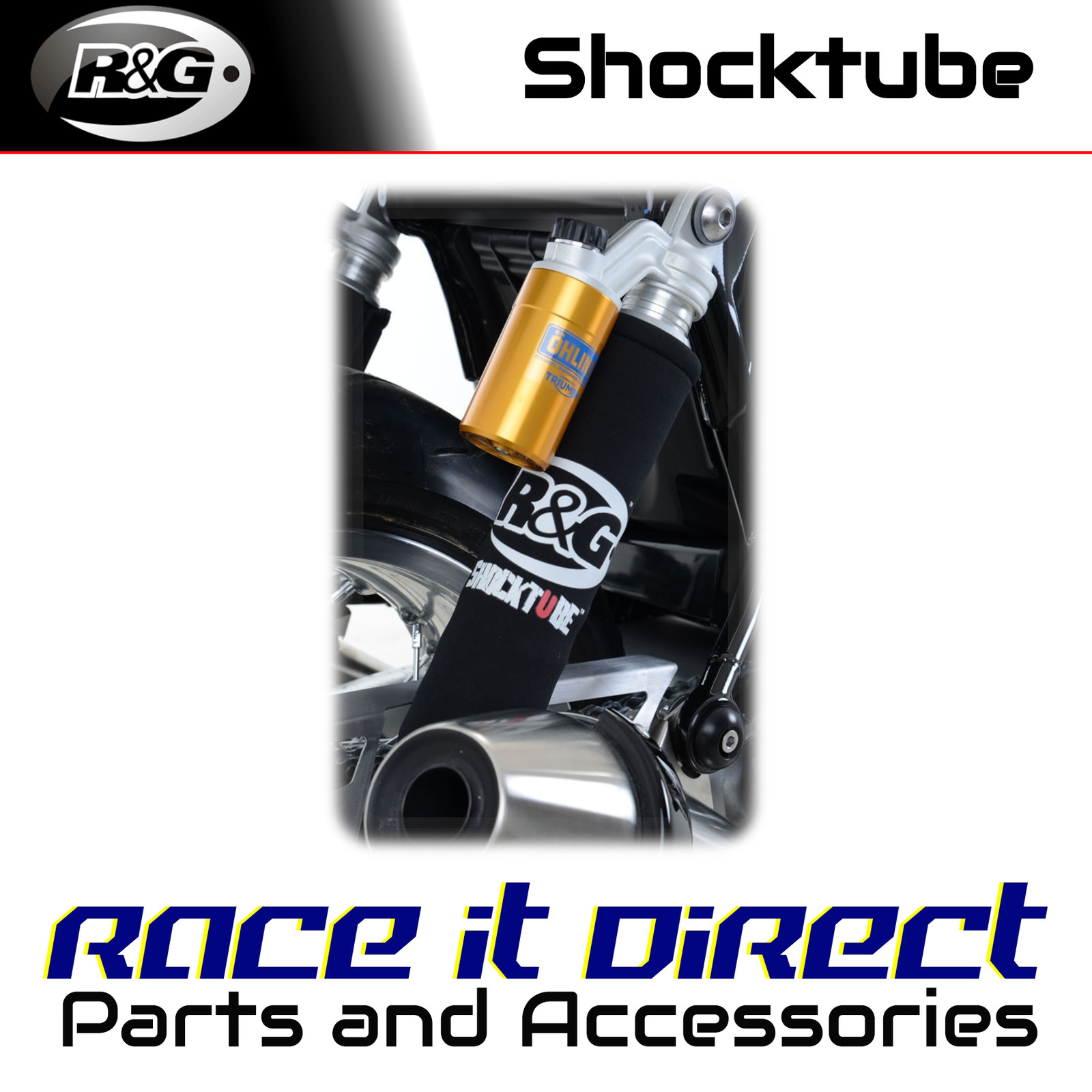 Shocktube for Triumph Speed Twin 900 2022-2026 R&G