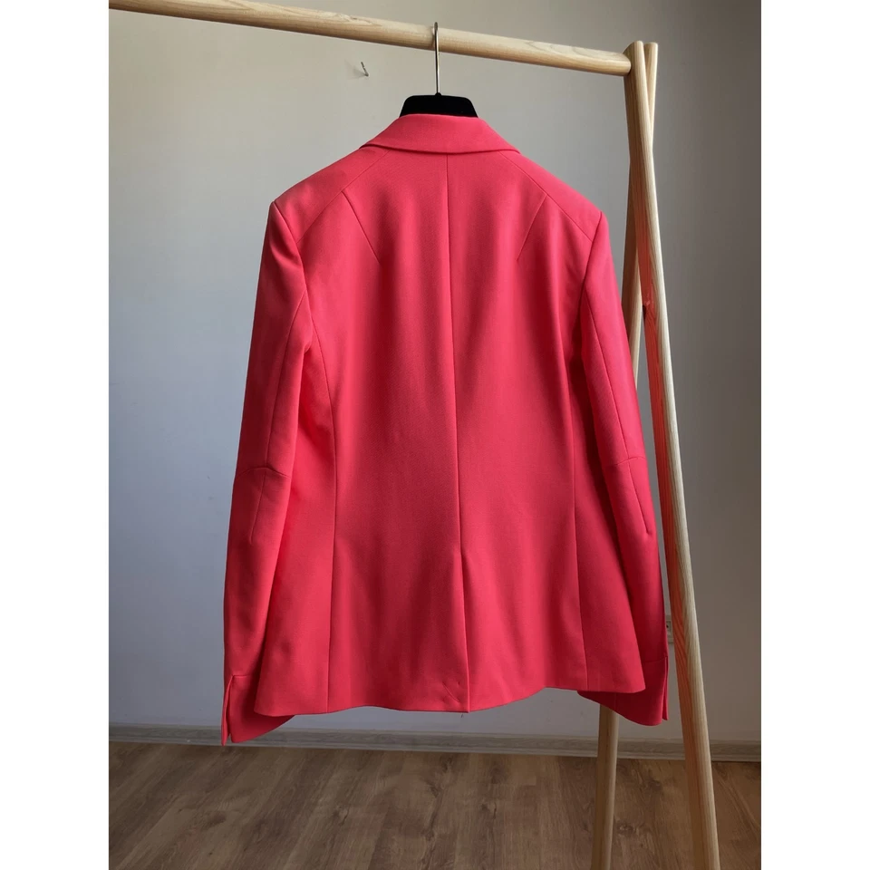 Rag & Bone Damen hellrosa Lexington Twill Blazer Größe 6 - Bild 2 von 4