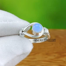 Opalite Gemstone 925 sterling silver handmade Gift Ring US size 5 to 13