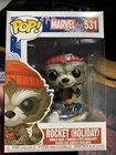 Marvel Character Rocket Raccoon Holiday Pop Funko Vinyl #531