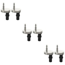 3 Count Toilet Seat Fittings Quick Release Hinges Quick-release Fixing