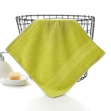 100% Cotton Small Face Towel Soft Square Hand Towels for Face Wash Kids Child Wa