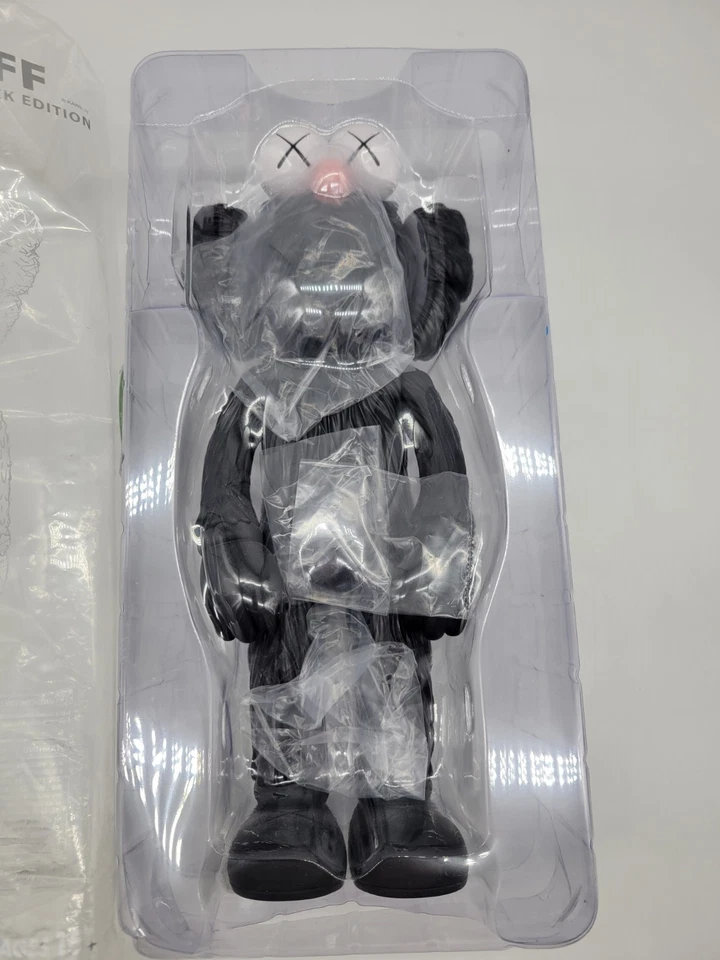 Kaws BFF Open Edition Vinyl 13" Figure - Black - Image 3 of 4