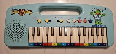 Muppet Babies Casio EP-10 Battery Keyboard (1987) Musical Instrument (WORKS)