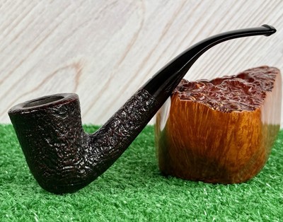 SAVINELLI PUNTO ORO 611KS BENT DUBLIN, HIGH-TIER, EXCELLENT SHAPE & BLAST GRAIN!