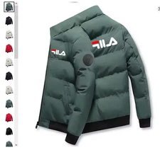 Piumino giacca vento imbottita cotone uomo antivento Giubbotto Taglie Asiatiche