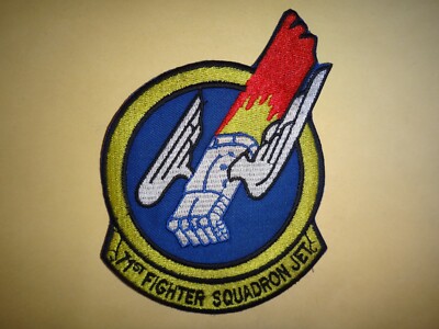 USAF Patch 71st FIGHTER SQUADRON JET 1st Operations Group