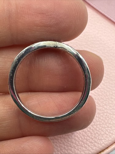 Pandora Sparkling Princess CZ Silver Wishbone Tiara Ring 197736 Size 60 Genuine - Bild 7 von 10