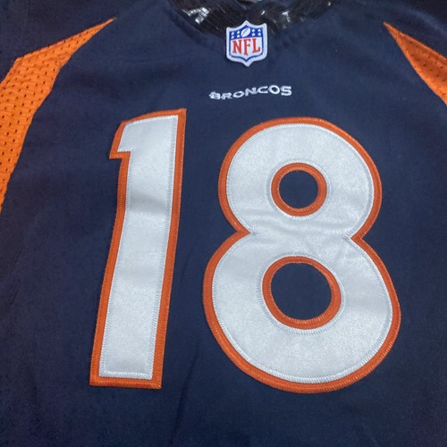 Nike NFL On Field Peyton Manning Denver Broncos Heim Trikot Gr. Herren M Blau - Bild 6 von 13