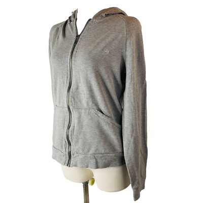 Burberry London YOUTH sz XL Gray Full Zip Hoodie Sweatshirt