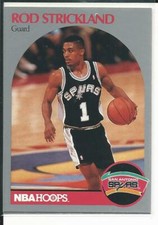 1989-90 Hoops #8 Rod Strickland Rookie Knicks(U PICK)