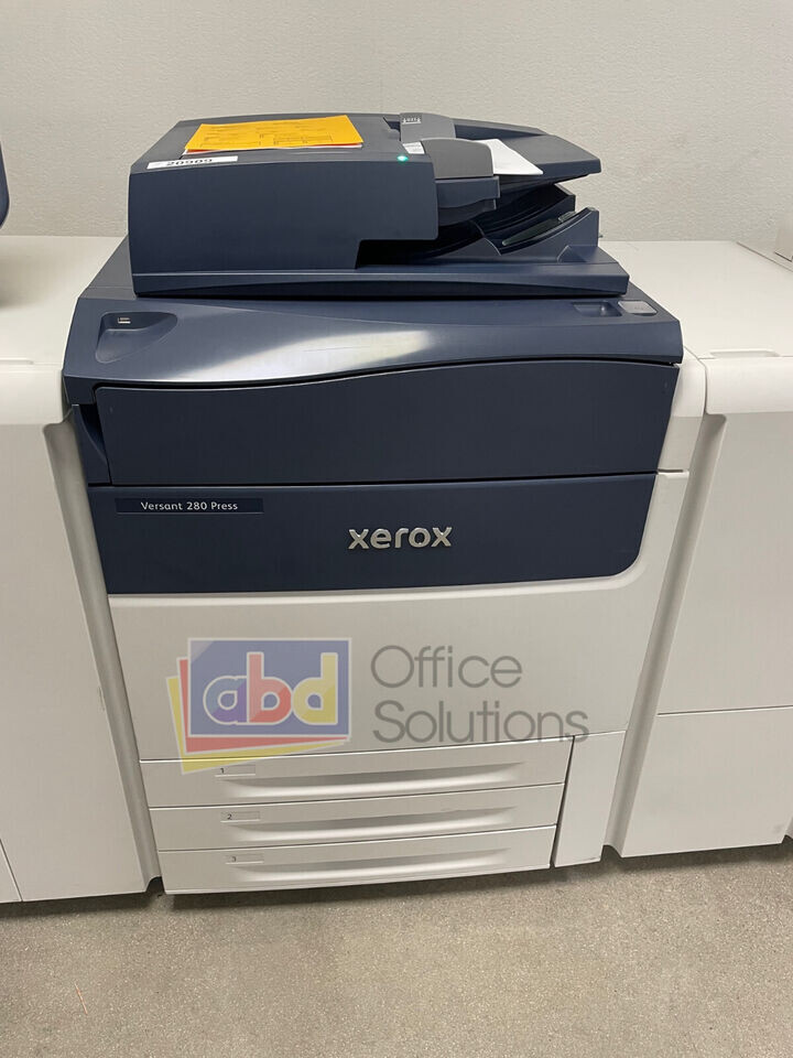Xerox Versant 280 Production Press 1-Tray Feeder Booklet Finisher