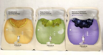 Pack of 3 Frudia Face Mask (Same Mask no Mix & Match)pick your choice all sealed
