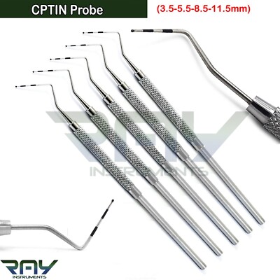 Dental Examination Pocket Depth CPITN Probes Screening Hygienist Color Coated CE