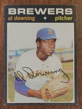 1971 Topps #182 Al Downing EX-MT
