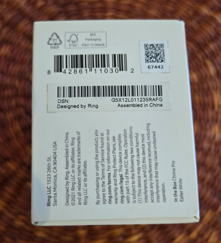 Ring Chime Pro Wifi Extender and Chime for Ring Devices - Picture 5 of 5