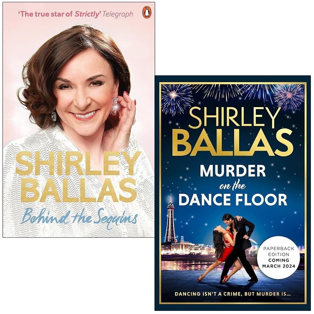 Shirley Ballas 2 Books Collection Set (Behind Sequins & Murder on Dance Floor)